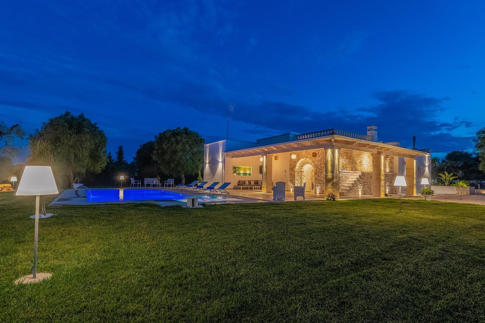 La Carezza Del Sole - Private Villa Francavilla Fontana Eksteriør billede