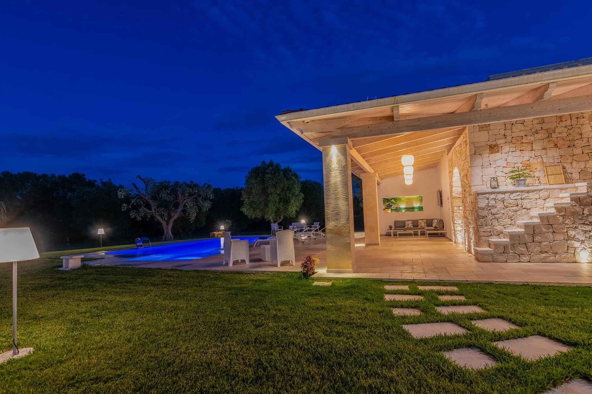 La Carezza Del Sole - Private Villa Francavilla Fontana Eksteriør billede