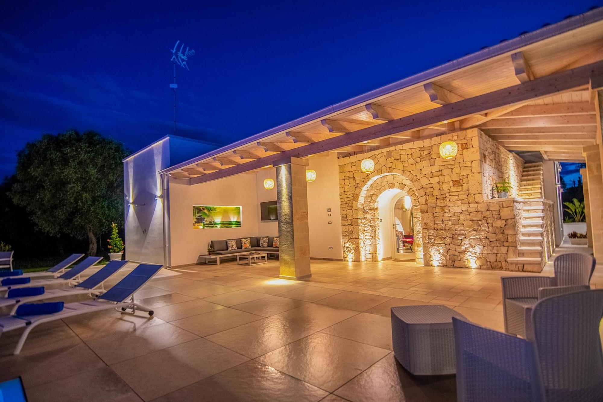 La Carezza Del Sole - Private Villa Francavilla Fontana Eksteriør billede
