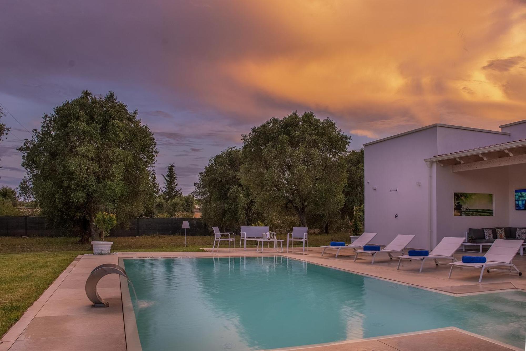La Carezza Del Sole - Private Villa Francavilla Fontana Eksteriør billede