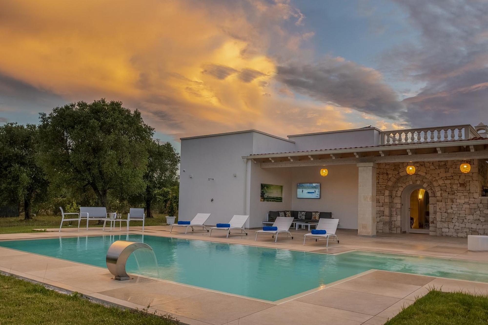 La Carezza Del Sole - Private Villa Francavilla Fontana Eksteriør billede