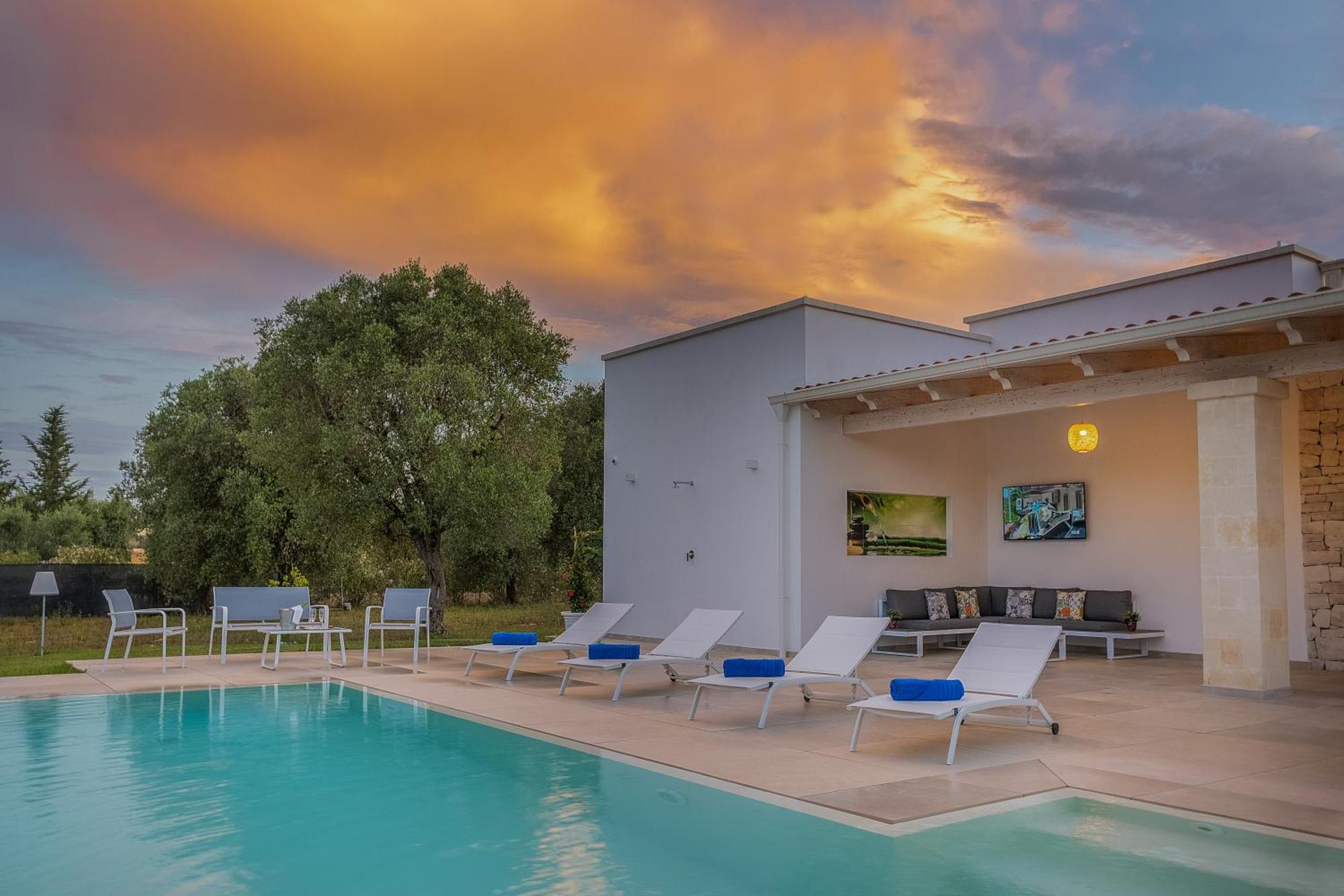 La Carezza Del Sole - Private Villa Francavilla Fontana Eksteriør billede
