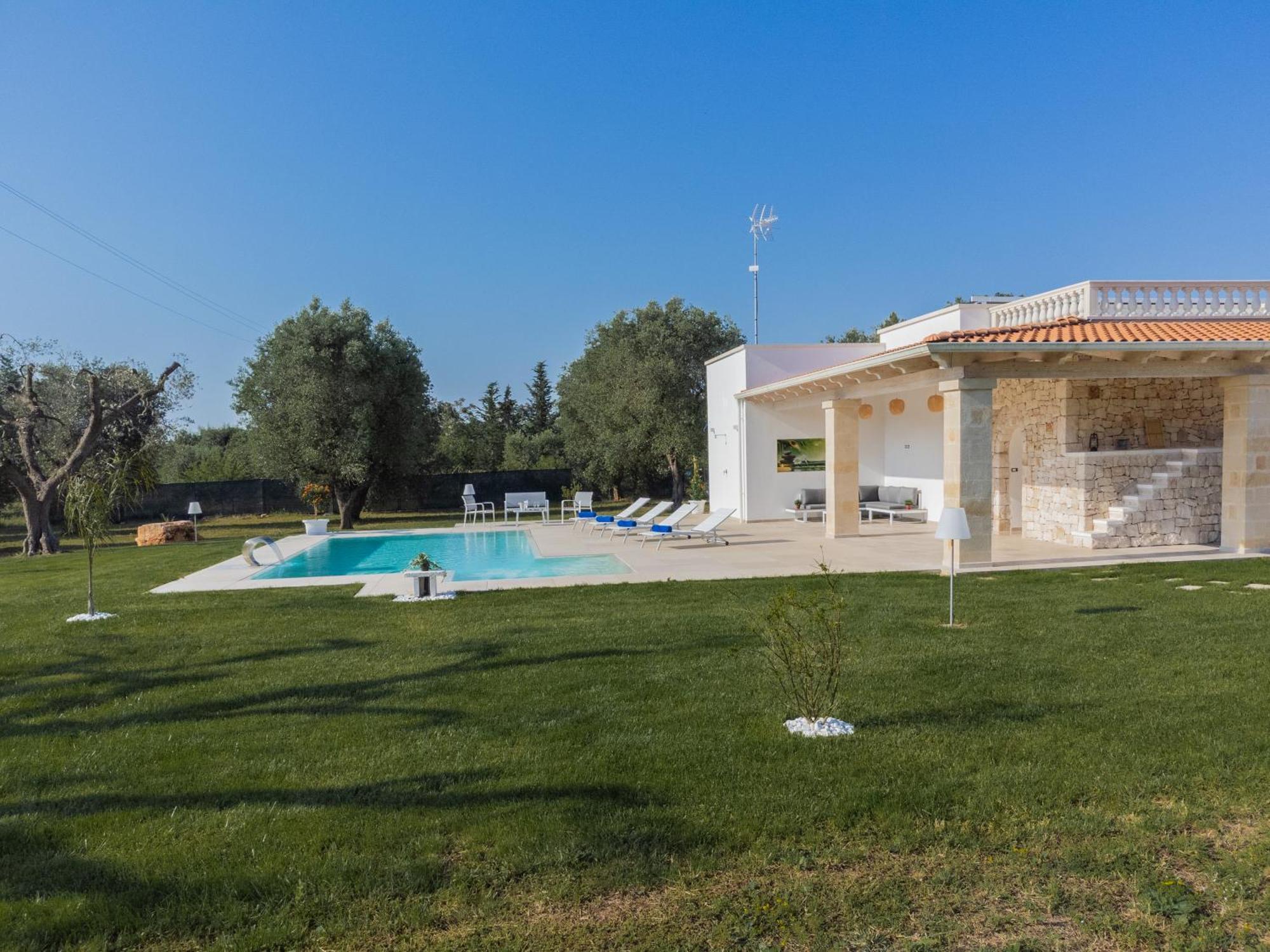 La Carezza Del Sole - Private Villa Francavilla Fontana Eksteriør billede