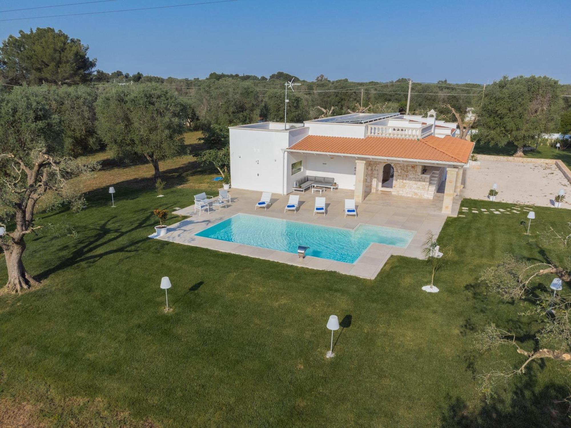 La Carezza Del Sole - Private Villa Francavilla Fontana Eksteriør billede