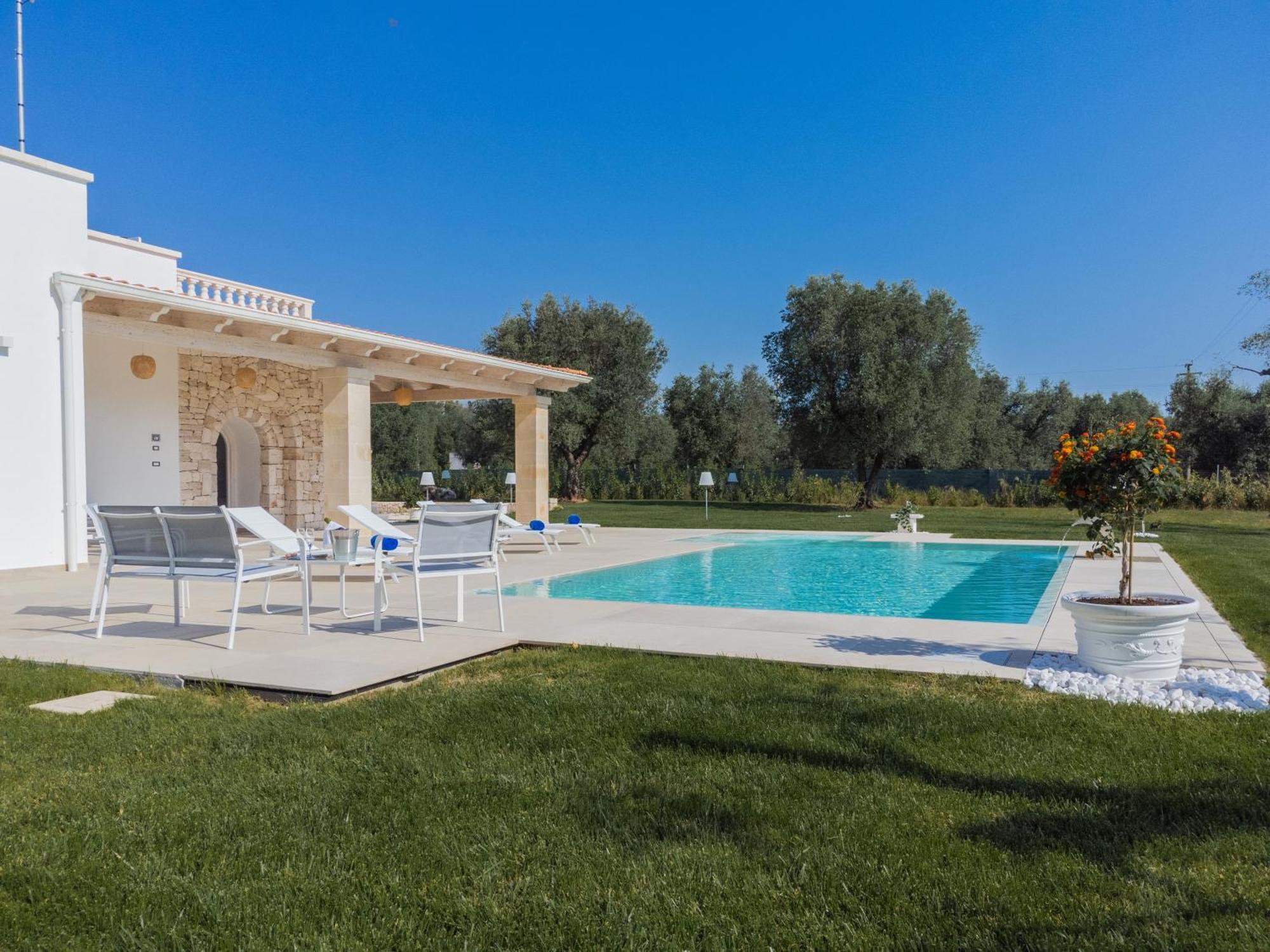 La Carezza Del Sole - Private Villa Francavilla Fontana Eksteriør billede